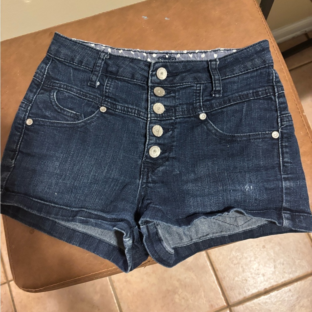 Almost Famous High Waist Denim Shorts